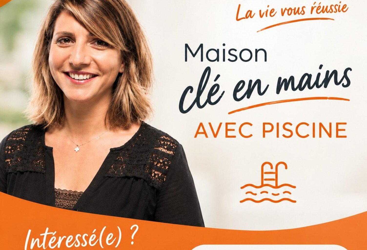 Plain pied spacieux avec piscine — photo 1