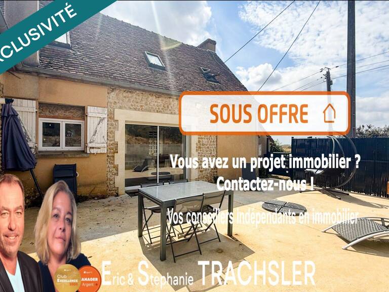 LONGÈRE DE CHARME  115 M²  TERRAIN ARBORÉ DE 2 710 M²  COURGAINS — photo 1