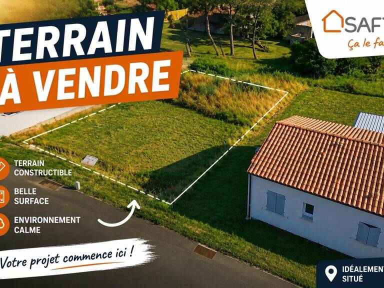 Terrain constructible viabilisé — photo 1