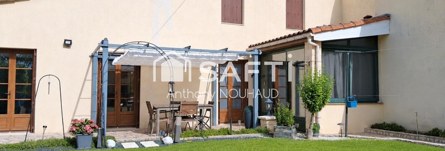 Maison 5 Pièces 130 m² à vendre à Châteaubernard (16100)