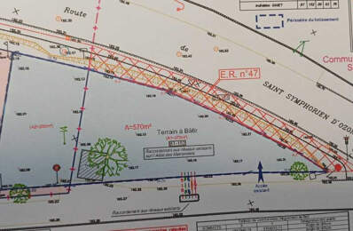CORBAS   TERRAIN CONSTRUCTIBLE 570 m2   140 000 EUR — photo du bien