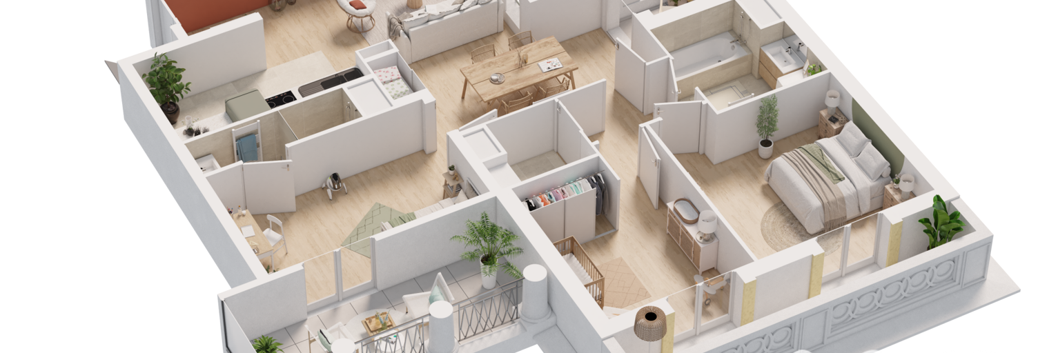 Appartement 4 Pièces 73 m² à vendre à Le Plessis-Robinson (92350)