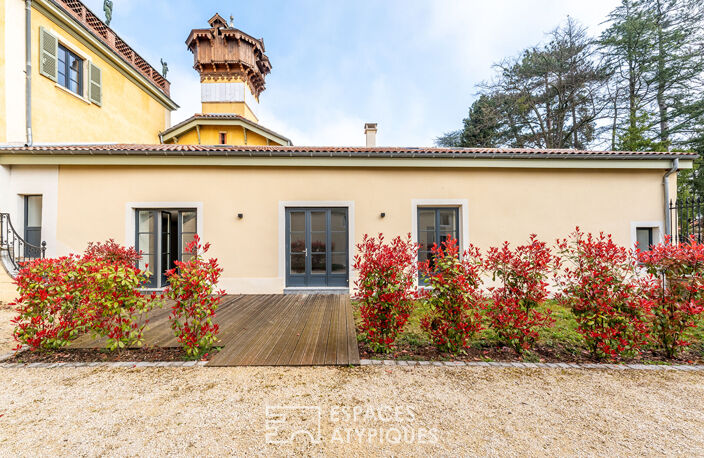 Maison de caractère rénovée avec jardin au sein d'une propriété du XIXe siècle — photo 3