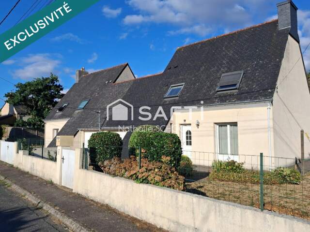 À vendre  Maison avec jardin et garage au cœur de Baud — photo du bien
