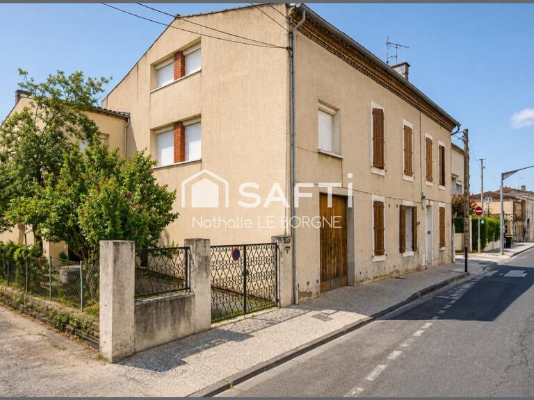 Ensemble immobilier maison + immeuble + terrain — photo 1