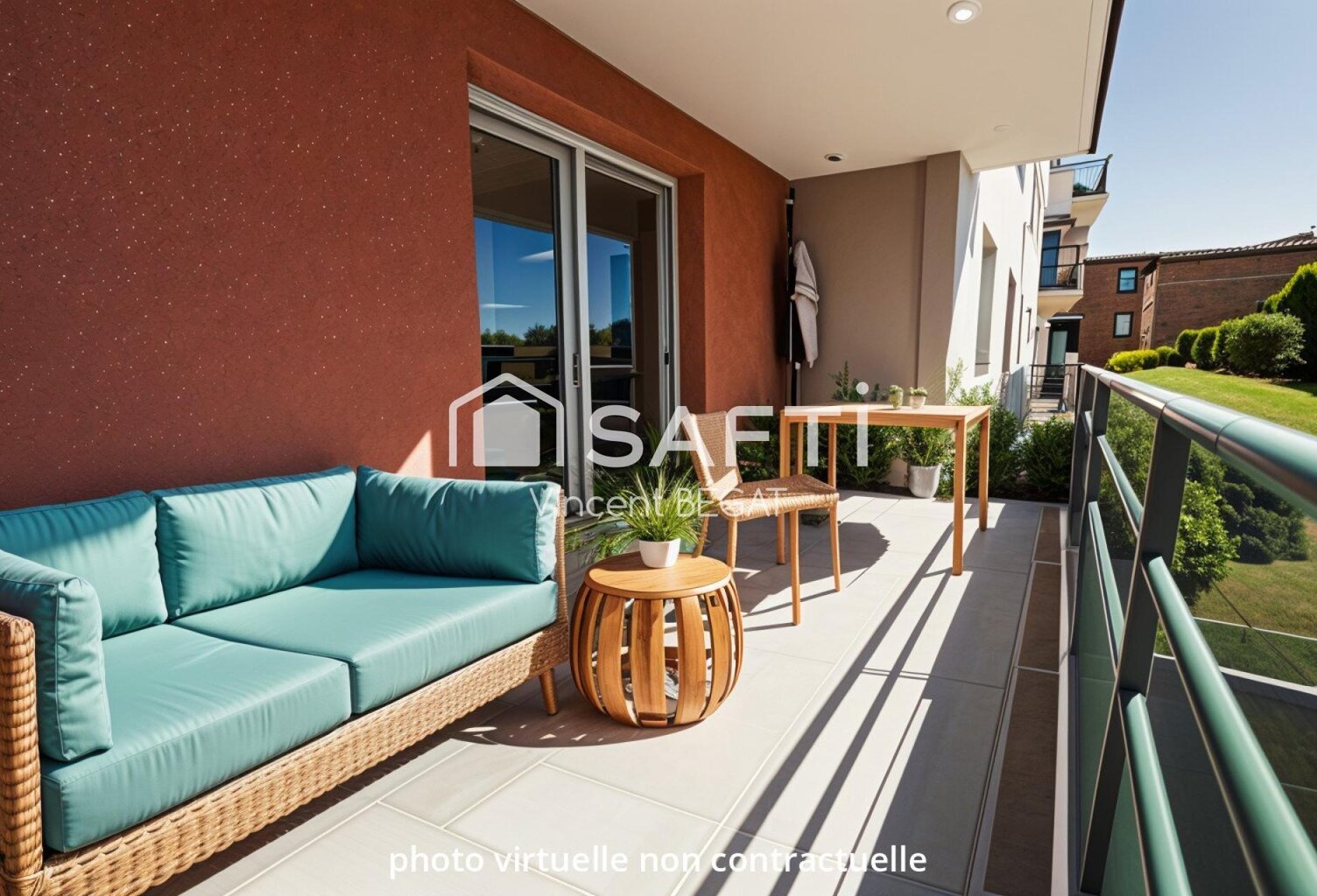 APPARTEMENT 3 PIECES 2 PARKINGS RER D — photo 1
