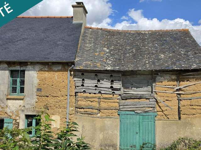 Maison en terre à rénover  Fort potentiel  Tréverien, proche canal d'Ille-et-Rance — photo du bien