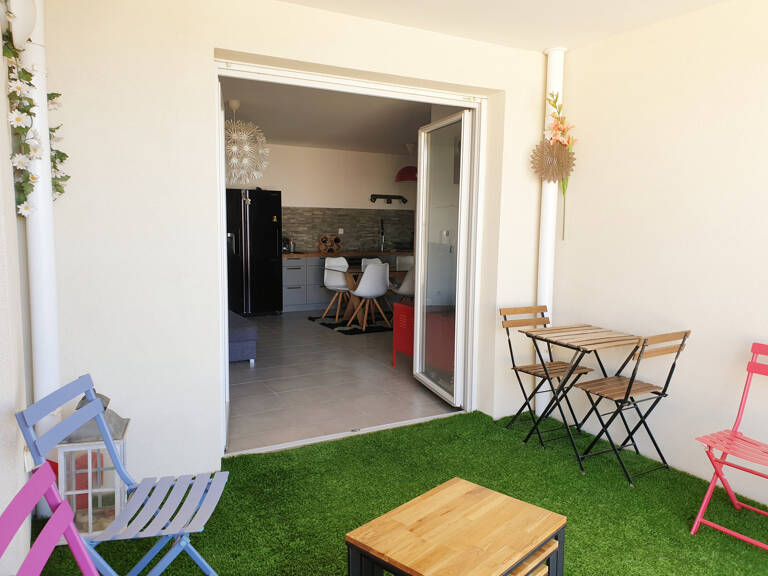 La Capelette - Résidence Cap Futura - T3 62 m2 + Terrasse 11 m2 + 1 parking en sous-sol — photo 1