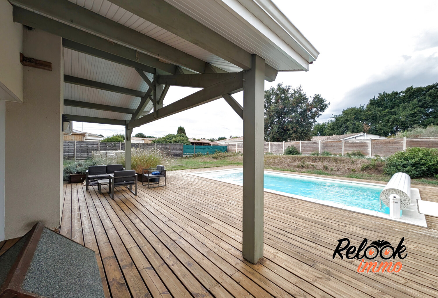 Maison de plain-pied avec piscine    4 chambres - 125m2 - Te — photo 1
