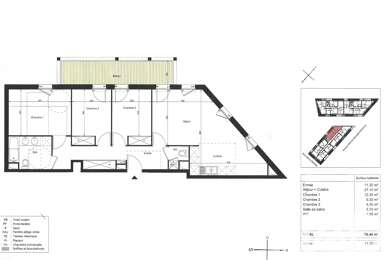 Appartement 4 pièces 235000 €