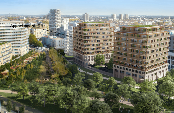VENTE APPARTEMENT 4 PIECES - MONTPELLIER NOUVEAU SAINT ROCH — photo 2