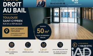 Commerce  50 m² à vendre à Toulouse (31300)