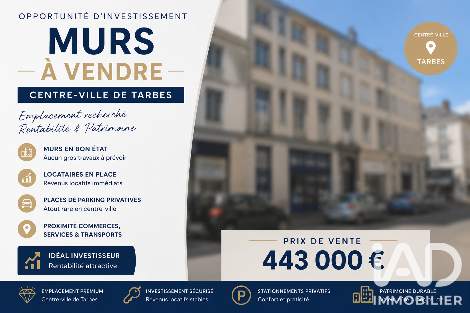 Agence immobilière de I@D FRANCE