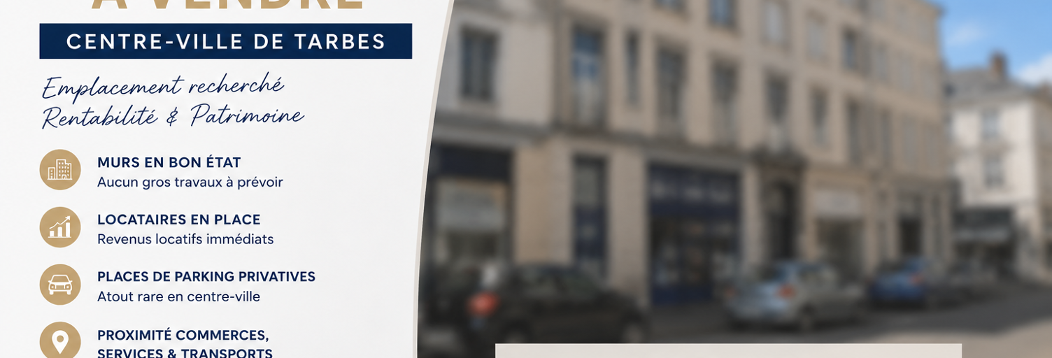 Immeuble  542 m² à vendre à Tarbes (65000)