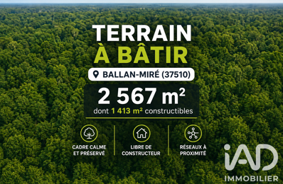 Vente Terrain à bâtir 2 567 m&sup2; — photo du bien