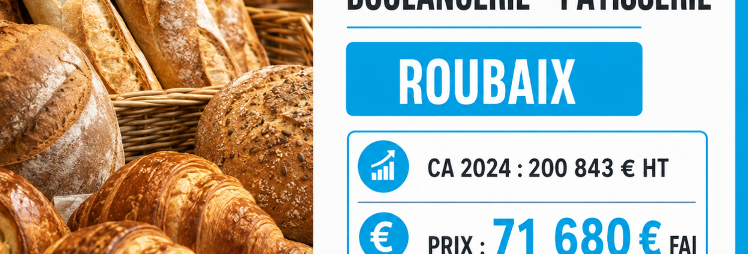 Commerce  200 m² à vendre à Roubaix (59100)