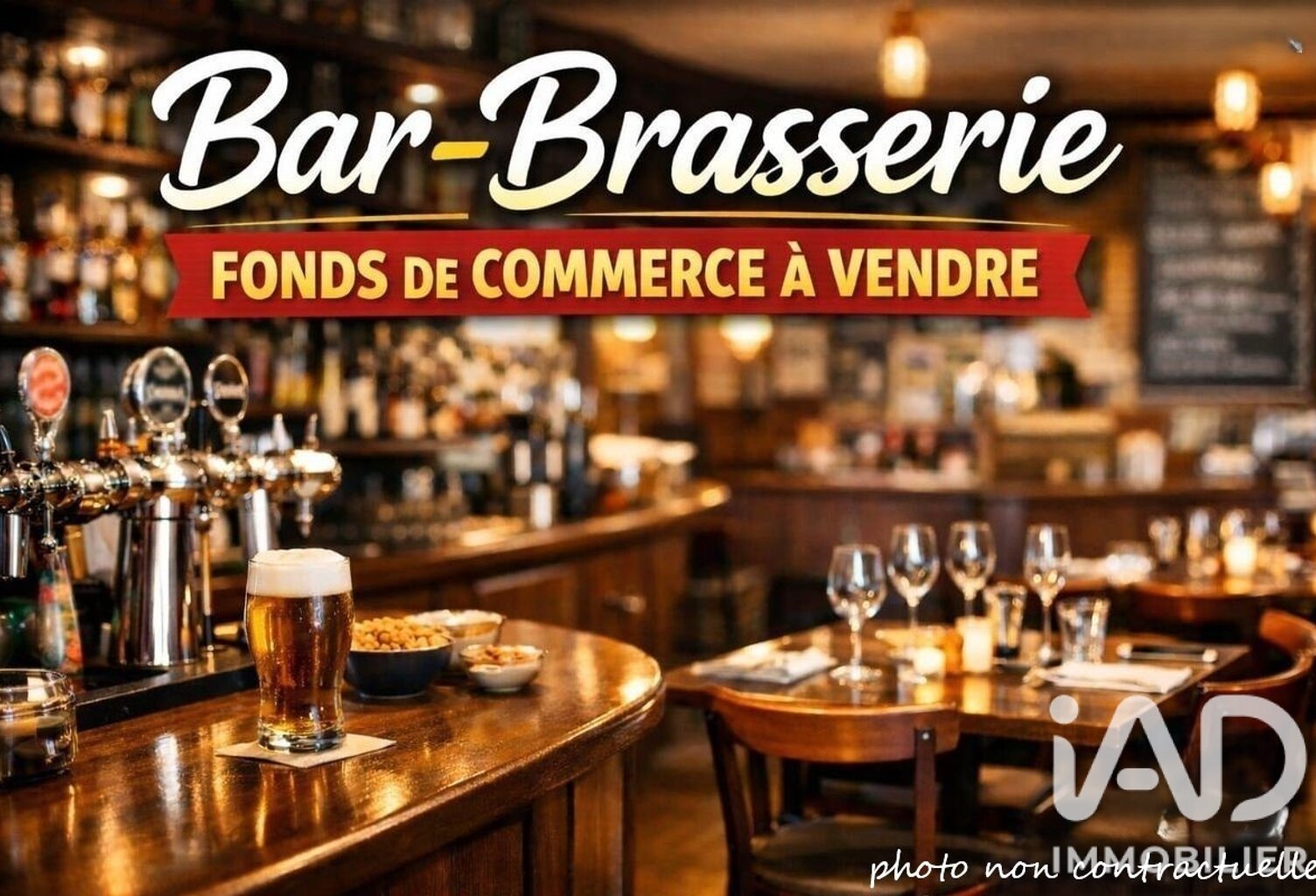 Vente Bar, Brasserie, Tabac 92 m&sup2; — photo 1