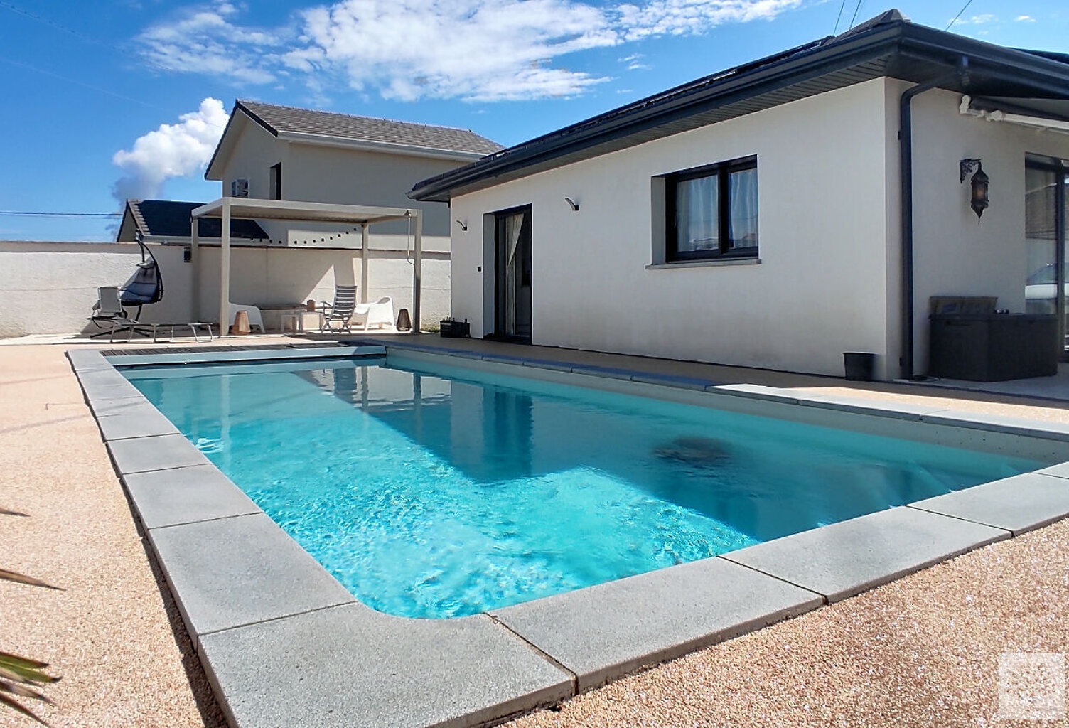 Maison Plain pied  piscine, 3 chambres, Tignieu-Jameyzieu — photo 1