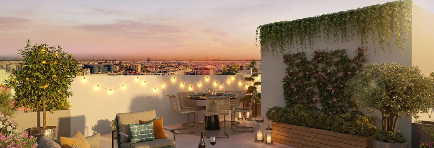 Appartement neuf T1, T2, T3, T4 Pièce 32 à 92 m² à vendre à Issy-les-Moulineaux (92130)