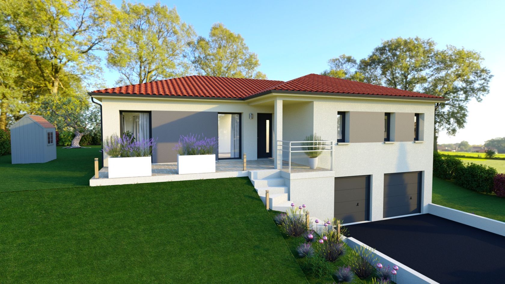 Projet de construction d'une maison 105 m² avec terrain à AUBIERE (63)