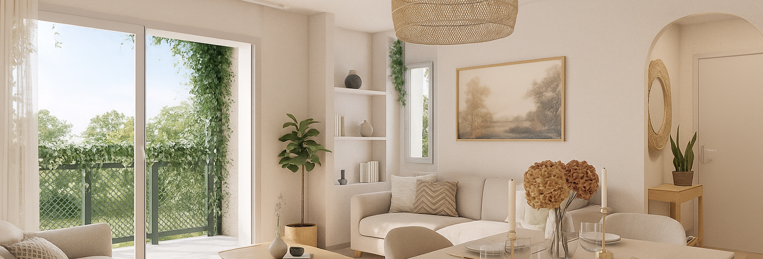 Appartement neuf T3, T4 Pièce 66 à 82 m² à vendre à Toulenne (33210)