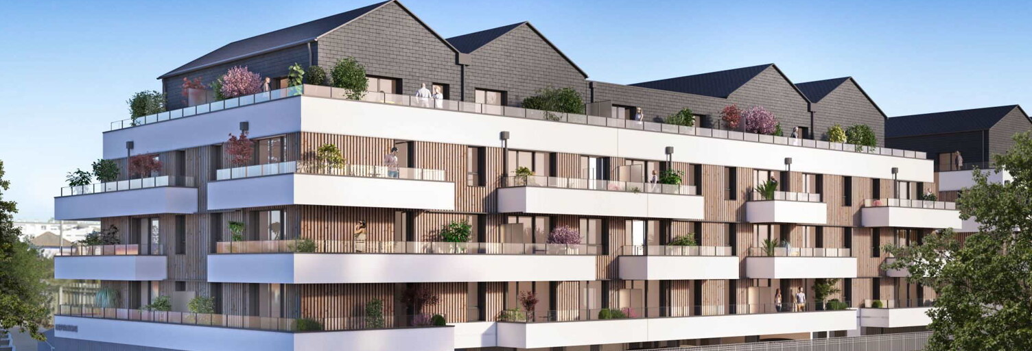 Appartement neuf T2, T3, T4 Pièce 45 à 88 m² à vendre à Rouen (76000)