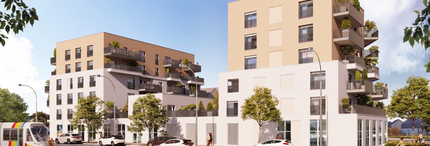 Appartement neuf T2, T3, T4, T5 Pièce 40 à 90 m² à vendre à Angers (49000)