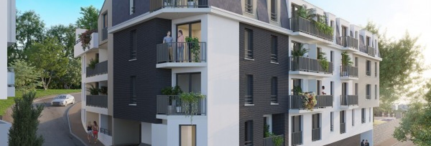 Appartement neuf T1, T2, T3 Pièce 25 à 60 m² à vendre à Darnétal (76160)