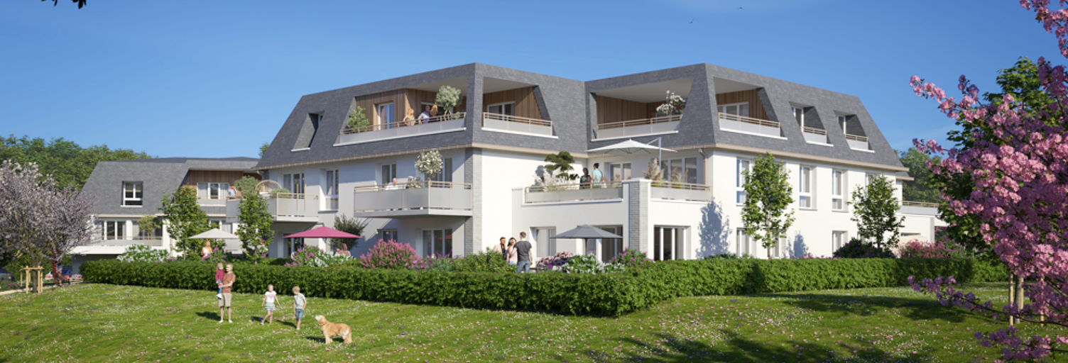 Appartement neuf T1, T2, T3 Pièce 25 à 60 m² à vendre à Belbeuf (76240)