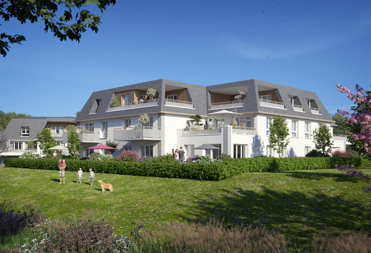 Belbeuf à l'entrée des bois de Roquefort — photo 1