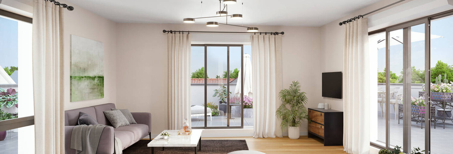 Appartement neuf T1, T2, T3, T4 Pièce 28 à 93 m² à vendre à Montville (76710)