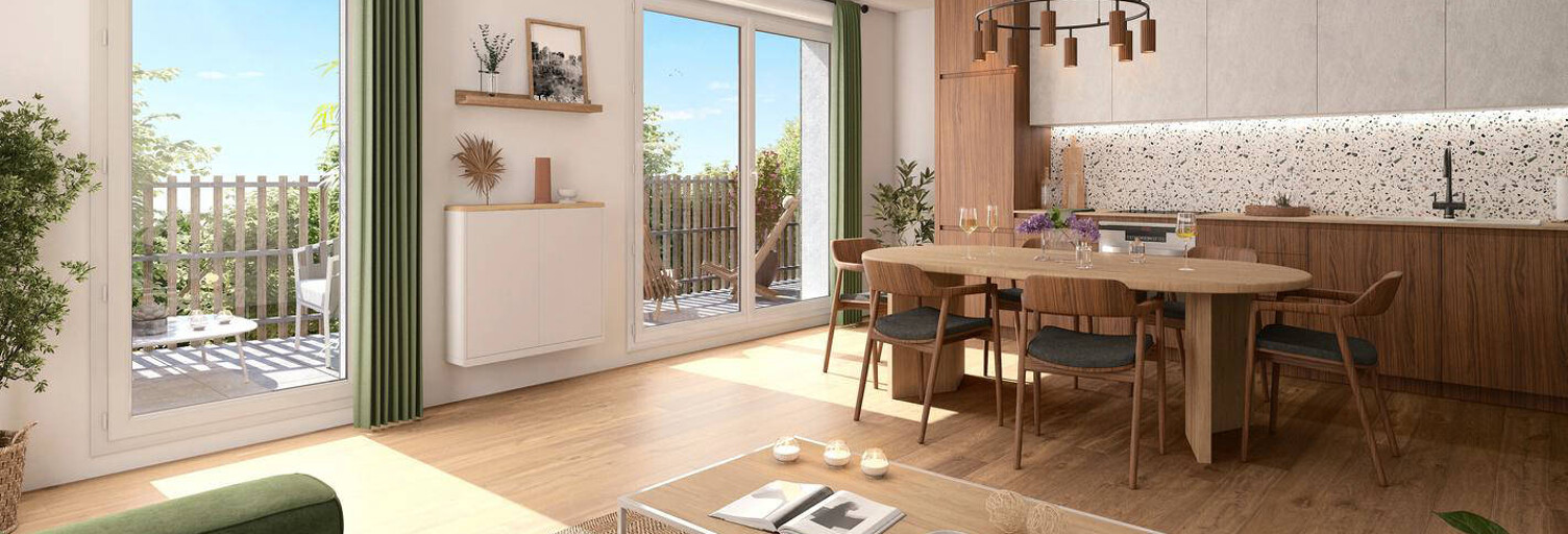 Appartement neuf T2, T3, T4, T5 Pièce 53 à 96 m² à vendre à Nantes (44000)
