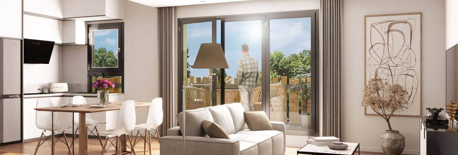 Appartement neuf T2, T3, T4 Pièce 43 à 81 m² à vendre à Angers (49000)