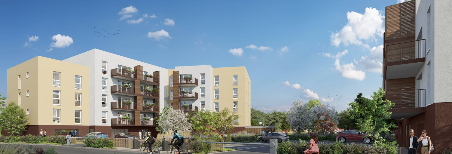 Appartement neuf T2, T3, T4 Pièce 40 à 75 m² à vendre à Écouflant (49000)