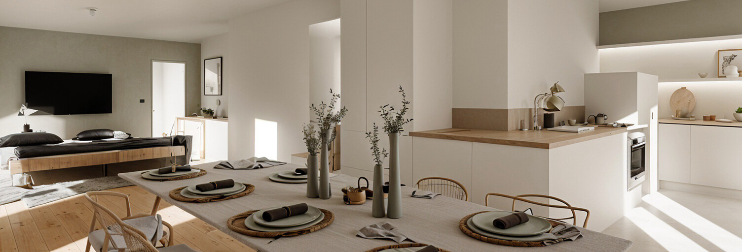 Appartement neuf T1, T2, T3, T4 Pièce 22 à 79 m² à vendre à Elbeuf (76500)