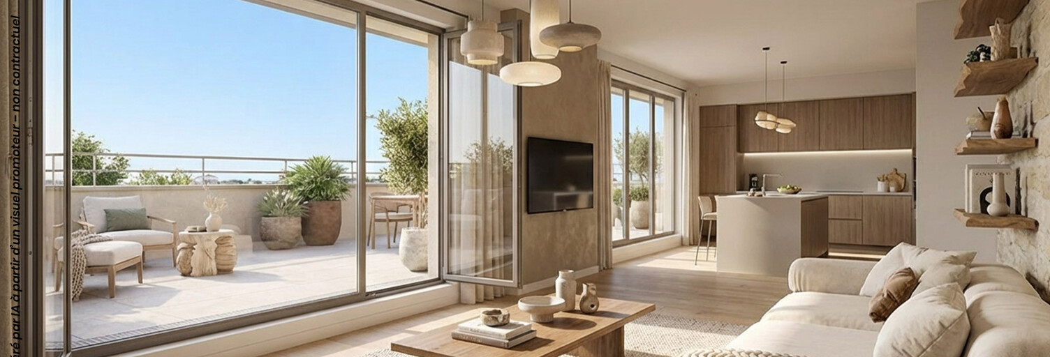 Appartement neuf T2, T3, T4 Pièce 40 à 75 m² à vendre à Vertou (44120)