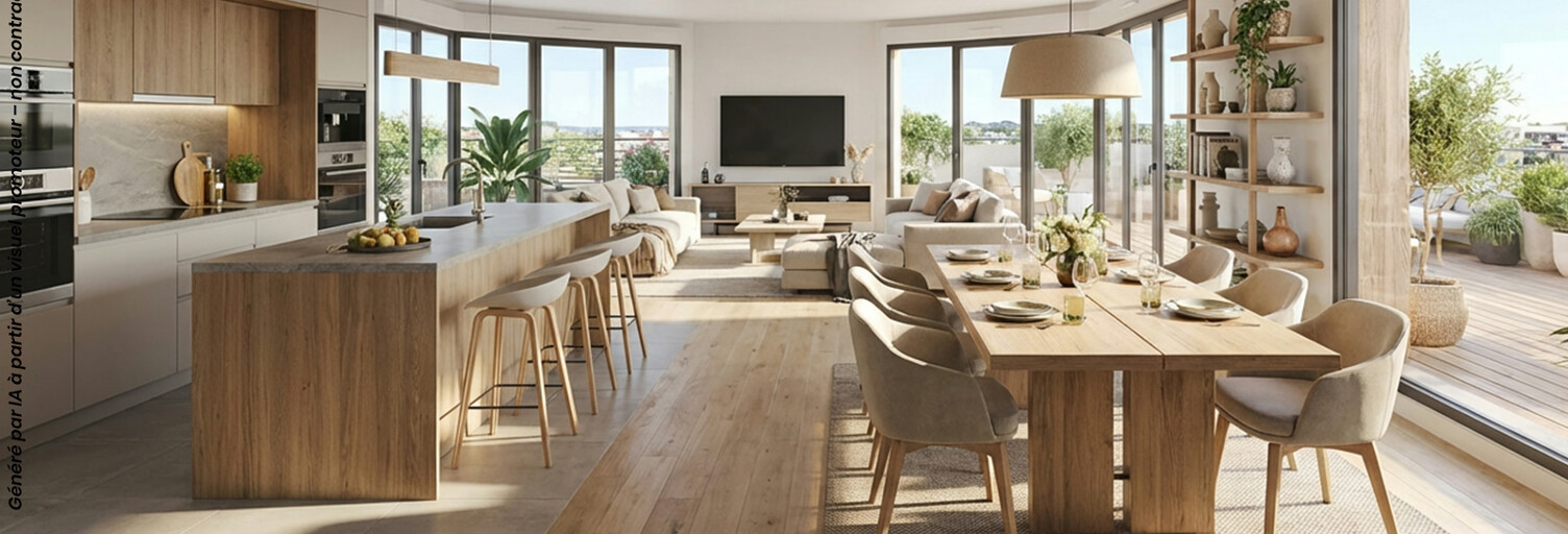 Appartement neuf T2, T3, T4 Pièce 40 à 75 m² à vendre à Angers (49000)