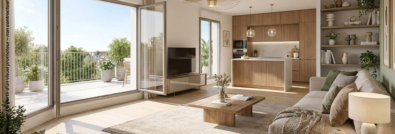 Appartement neuf T3 Pièce 63 à 65 m² à vendre à Sucé-sur-Erdre (44240)