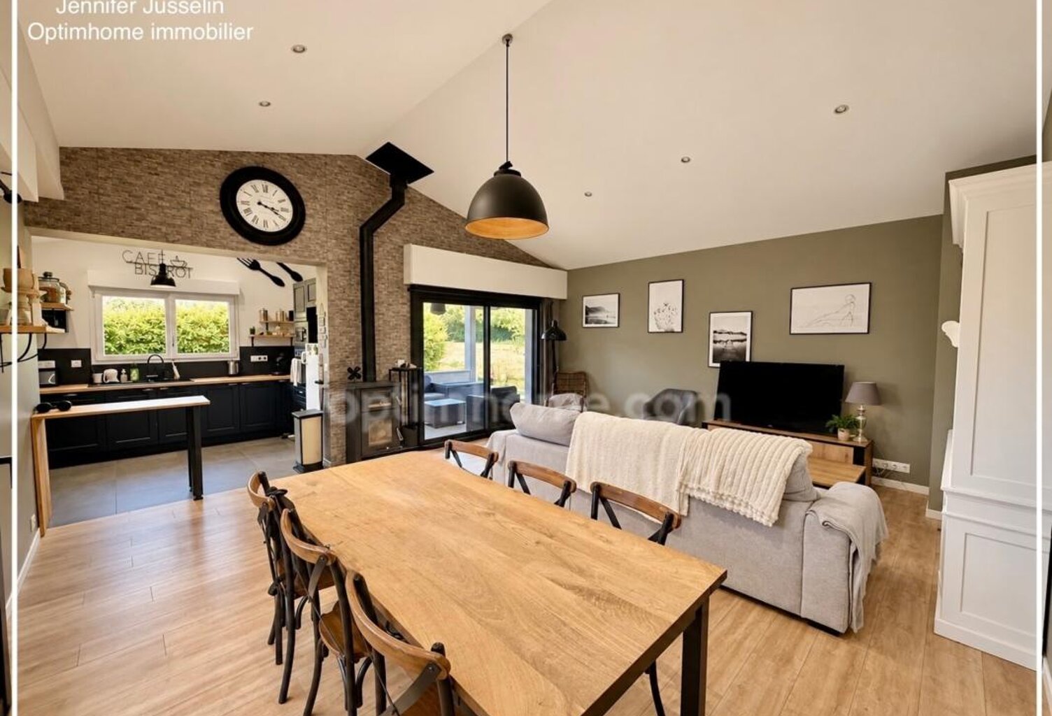 Maison de plain-pied + appartement à vendre DOUVAINE (74) — photo 1