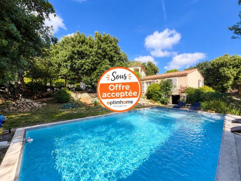 ST RESTITUT, rare, maison contemporaine de 193 m² hab plus garage et piscine 10X5 sur 2000 m boisés de chênes au calme — photo 1