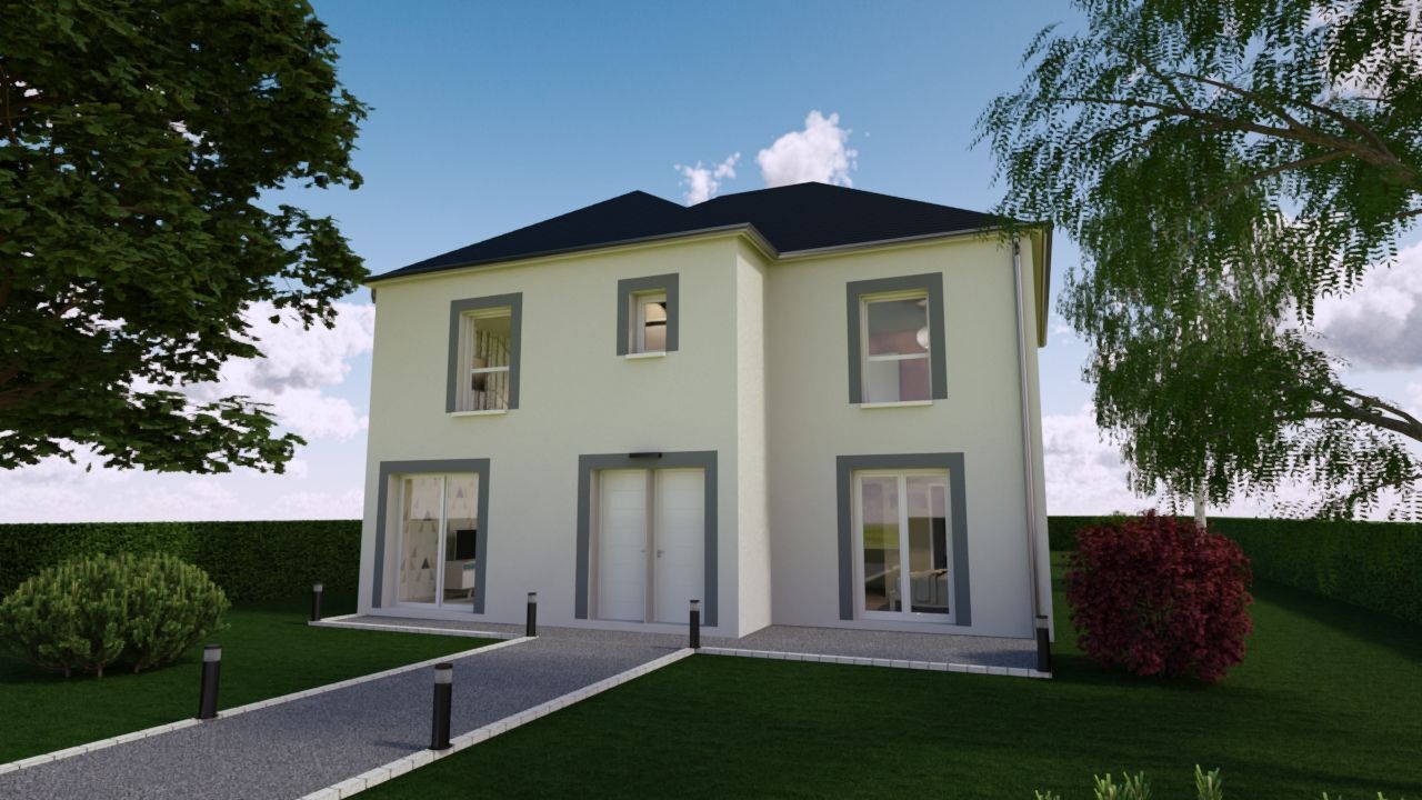 Projet de construction d'une maison 157 m² avec terrain à SAINT-MARD (77)