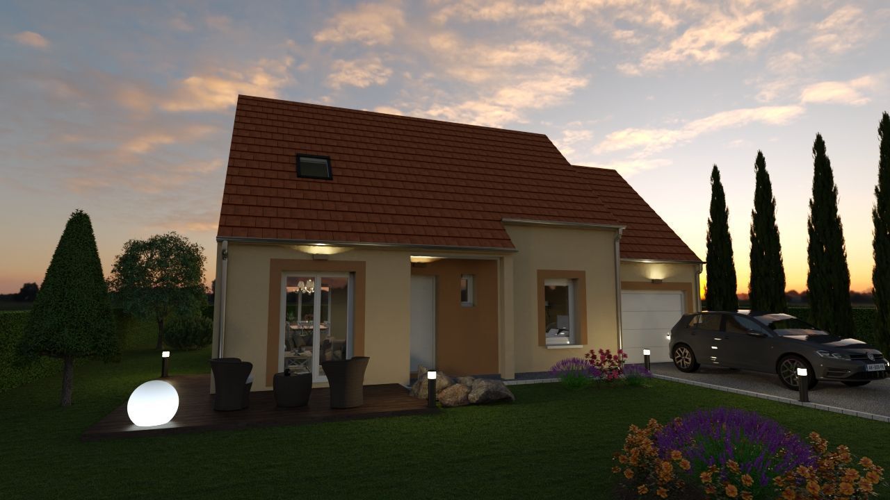 Projet de construction d'une maison 83 m² avec terrain à YEVRES (28)