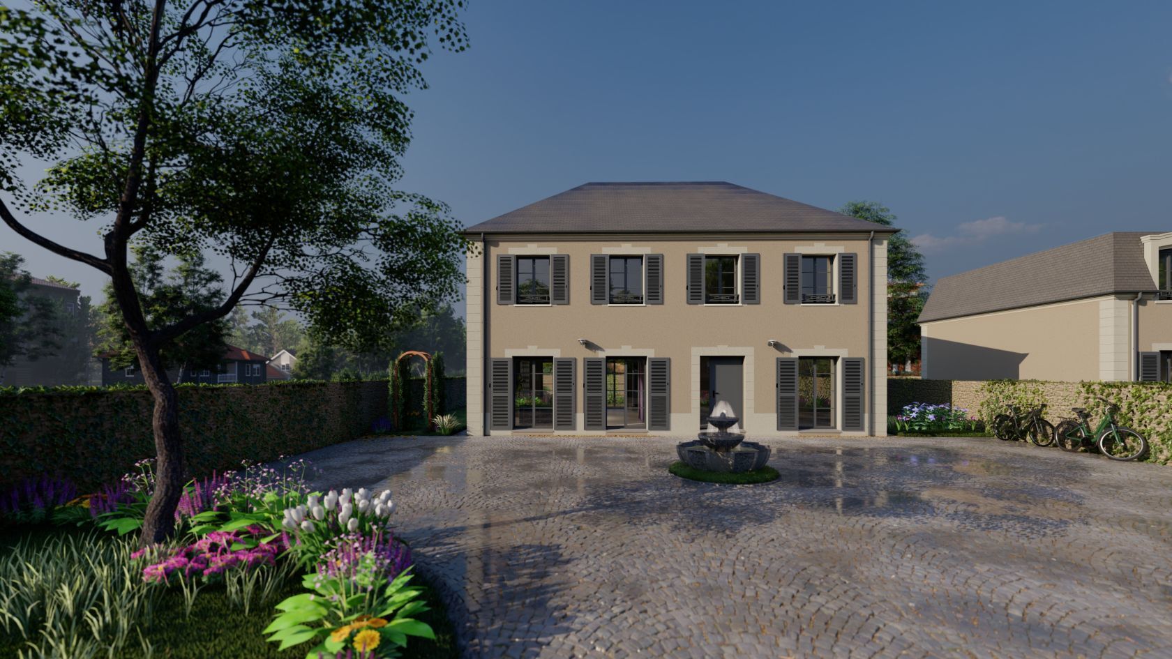 Projet de construction d'une maison 166 m² avec terrain à VARENNES-JARCY (91)