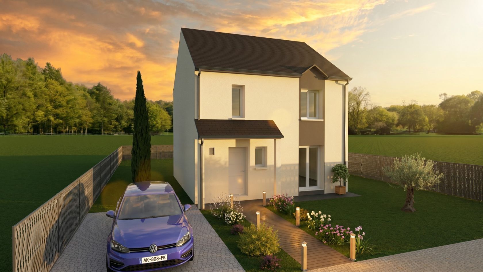 Projet de construction d'une maison 120 m² avec terrain à DAMMARTIN-EN-GOELE (77)