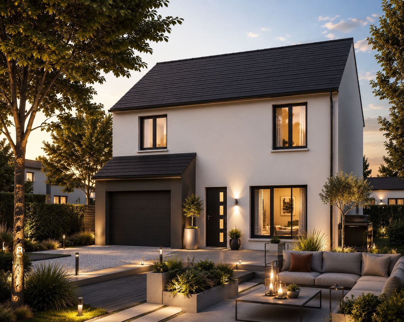 Projet de construction d'une maison 95 m² avec terrain à BAILLY-ROMAINVILLIERS (77)