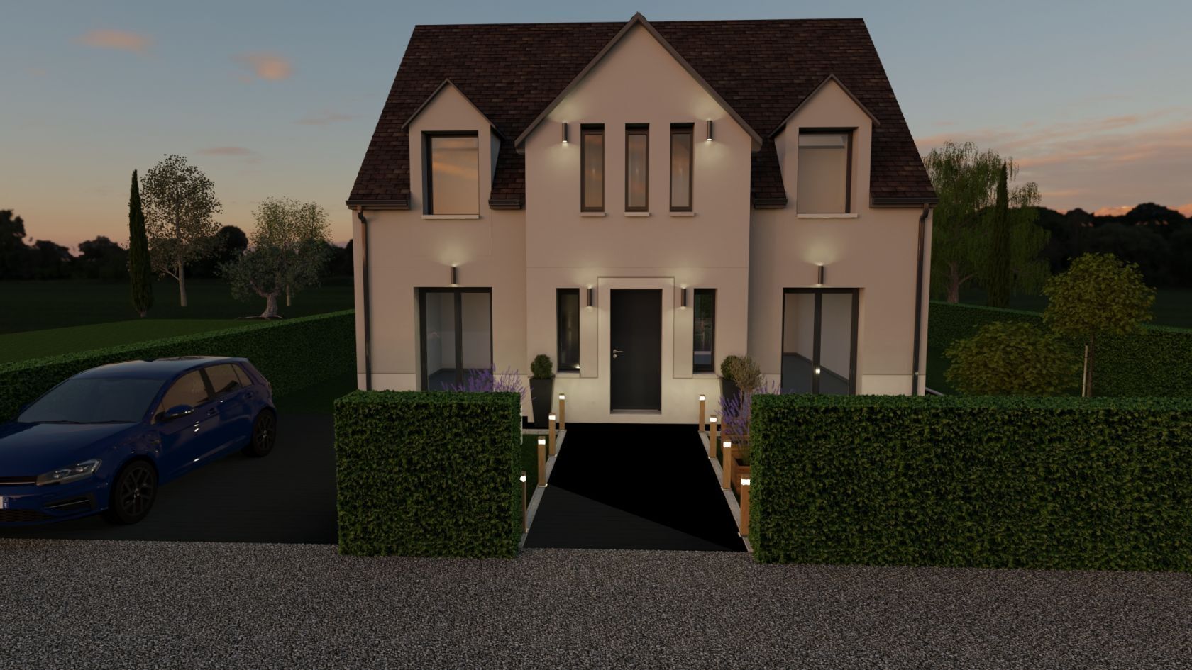 Projet de construction d'une maison 130 m² avec terrain à COMPIEGNE (60)