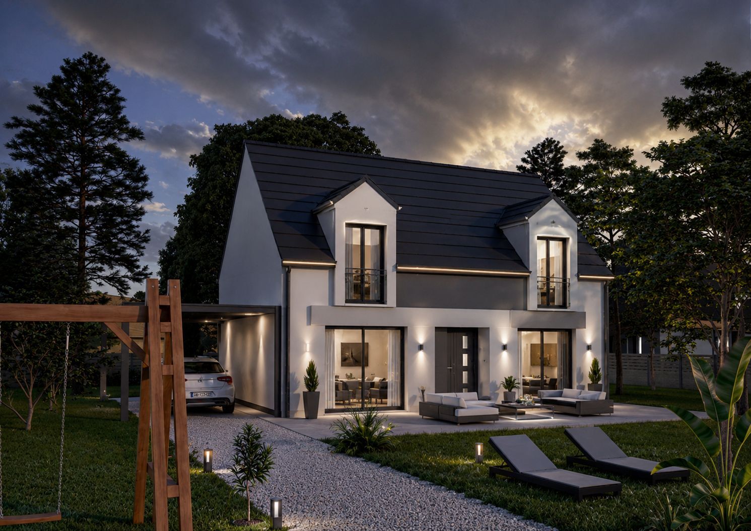 Projet de construction d'une maison 110 m² avec terrain à LA FRETTE-SUR-SEINE (95)
