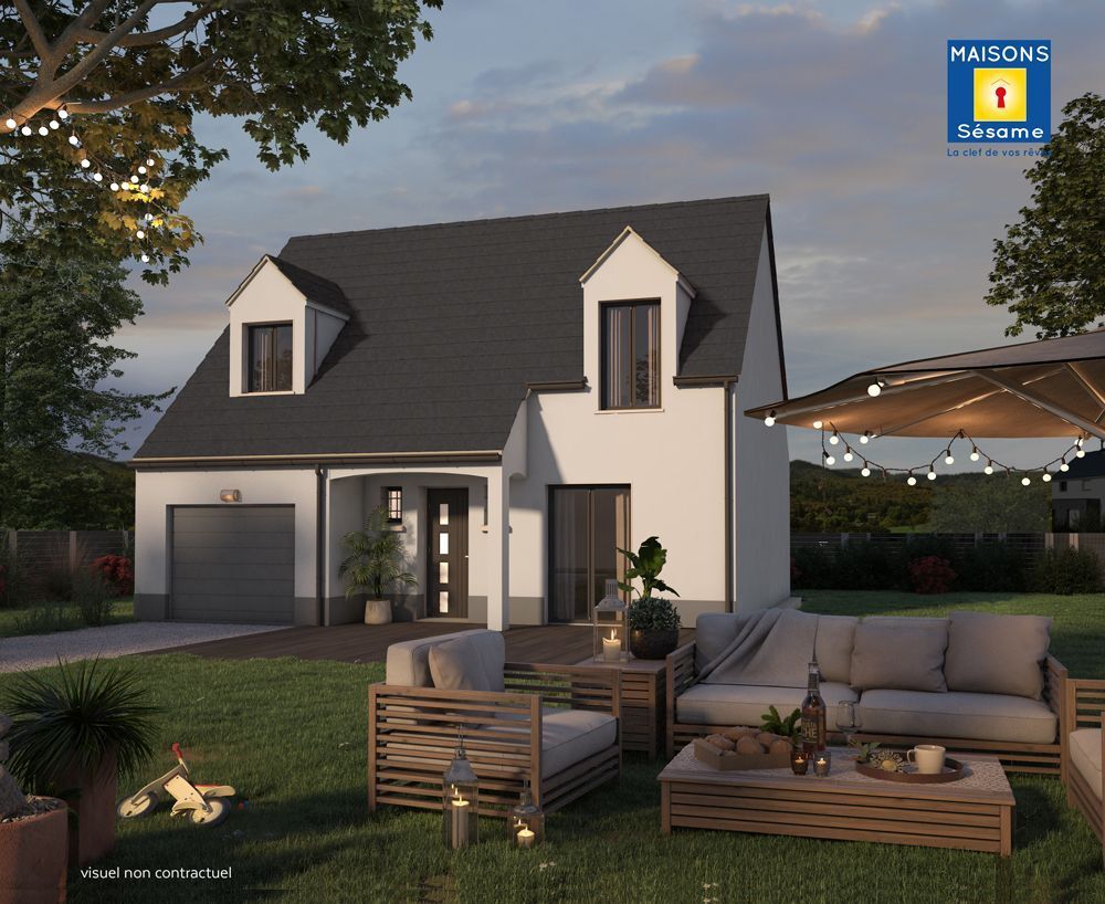 Projet de construction d'une maison 98 m² avec terrain à COUTEVROULT (77) proche BAILLY ROMAINVILLIERS