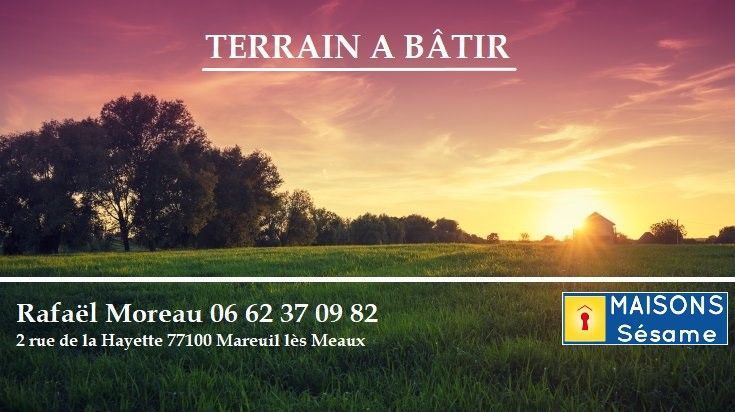 Terrain à bâtir de 990 m² à CHOISY-EN-BRIE (77)