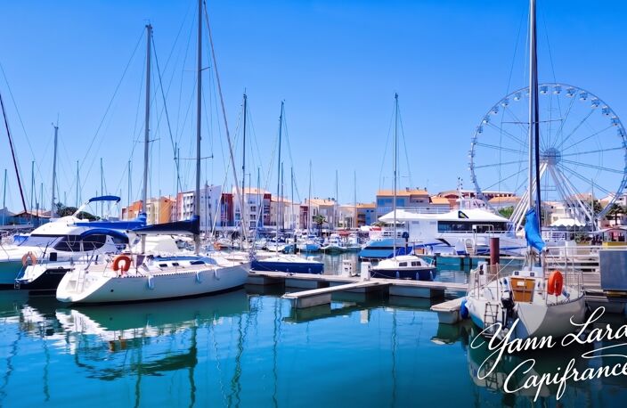 LE CAP D’AGDE – CENTRE-PORT | RÉSIDENCE DE STANDING « ICONIC »  SUPERBE APPARTEMENT T2 NEUF ET MEUBLÉ DE HAUTE QUALITÉ – GRANDE TERRASSE — photo 2
